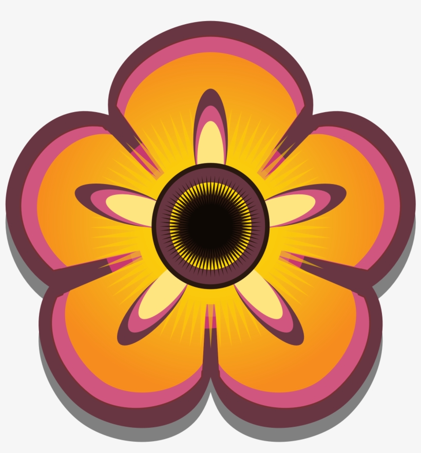 Surfboard Flower, transparent png download