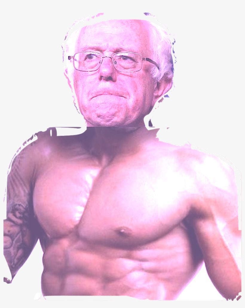 691kib, 921x1113, Sanders - Barechested, transparent png download
