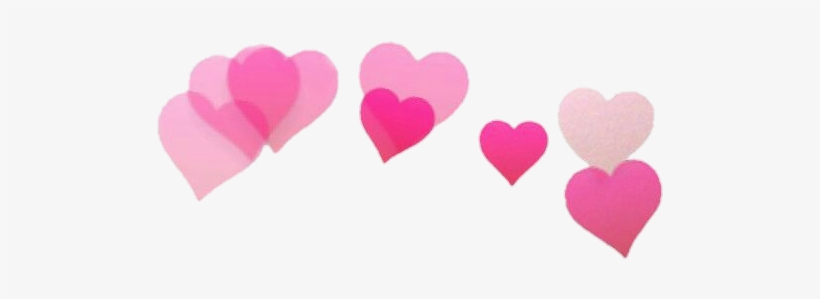 #freetoedit#corazones #diadema #coronadecorazones #remixit - Photobooth Hearts Transparent, transparent png download