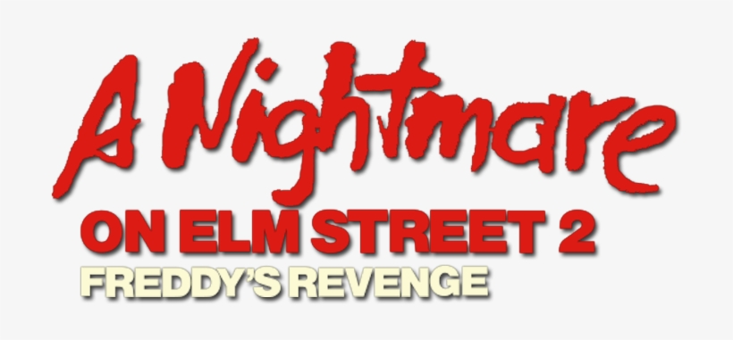 A Nightmare On Elm Street - Nightmare On Elm Street 2 Logo, transparent png download