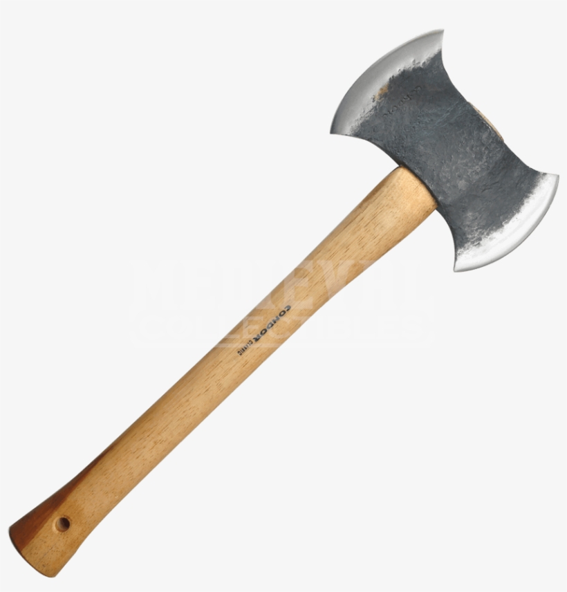 Axe Transparent Images - Condor Knife And Tool Ctk4051c175 Double Bit Michigan, transparent png download