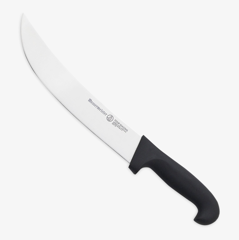 Messermeister Four Seasons 10'' Scimitar Knife - Knife, transparent png download