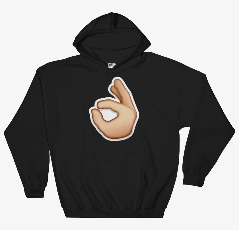 Ok Hand Sign-just Emoji - Travis Scott Butterfly Effect Hoodie, transparent png download