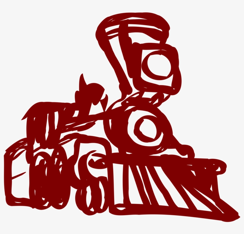 The General Train Steam Locomotive Art - Train, transparent png download
