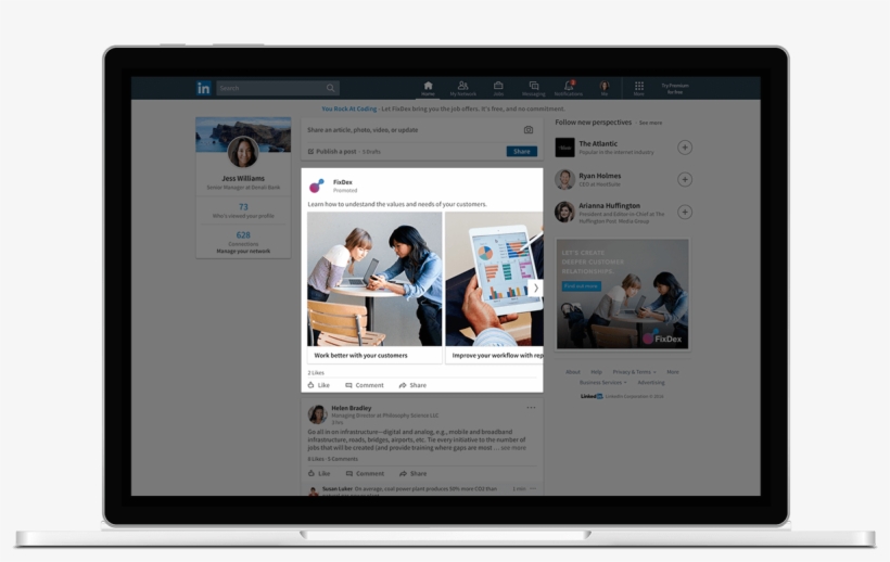 This Offering Allows You To Add Texture To Your Stories - Linkedin Carousel Ad Examples, transparent png download