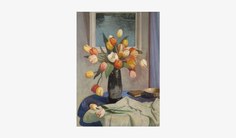Tulips By George Telfer Bear - Oil Painting, transparent png download