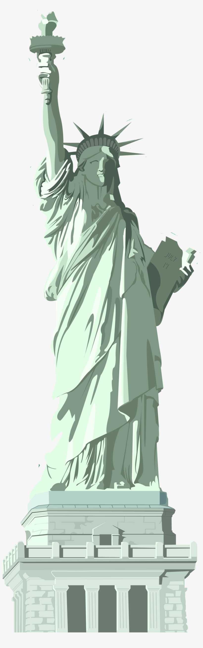 Statue Of Liberty Png Picture - Statue Of Liberty, transparent png download