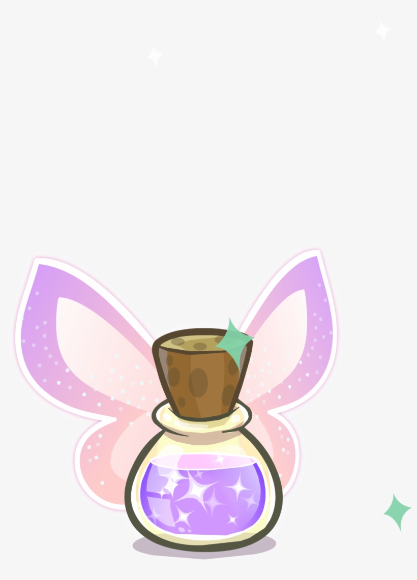 Medieval 2013 Potions Fairy - Club Penguin Pocoes, transparent png download