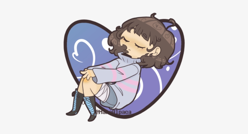 Had Nothing Else To Do So I Did @makaalpacaa Lil Frisk - Cartoon, transparent png download