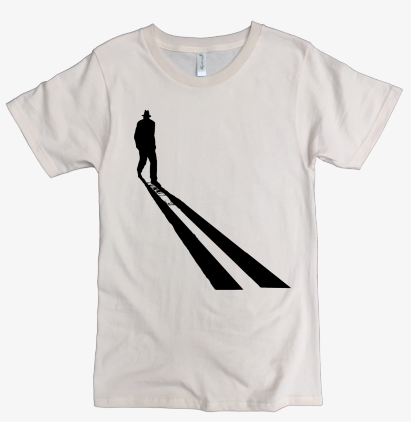 Shadow Man Printed On Men's Classic Crew, transparent png download