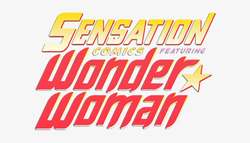 Sensation Comics Featuring Logo - Sensation Comics Featuring Wonder Woman Chap 24, transparent png download