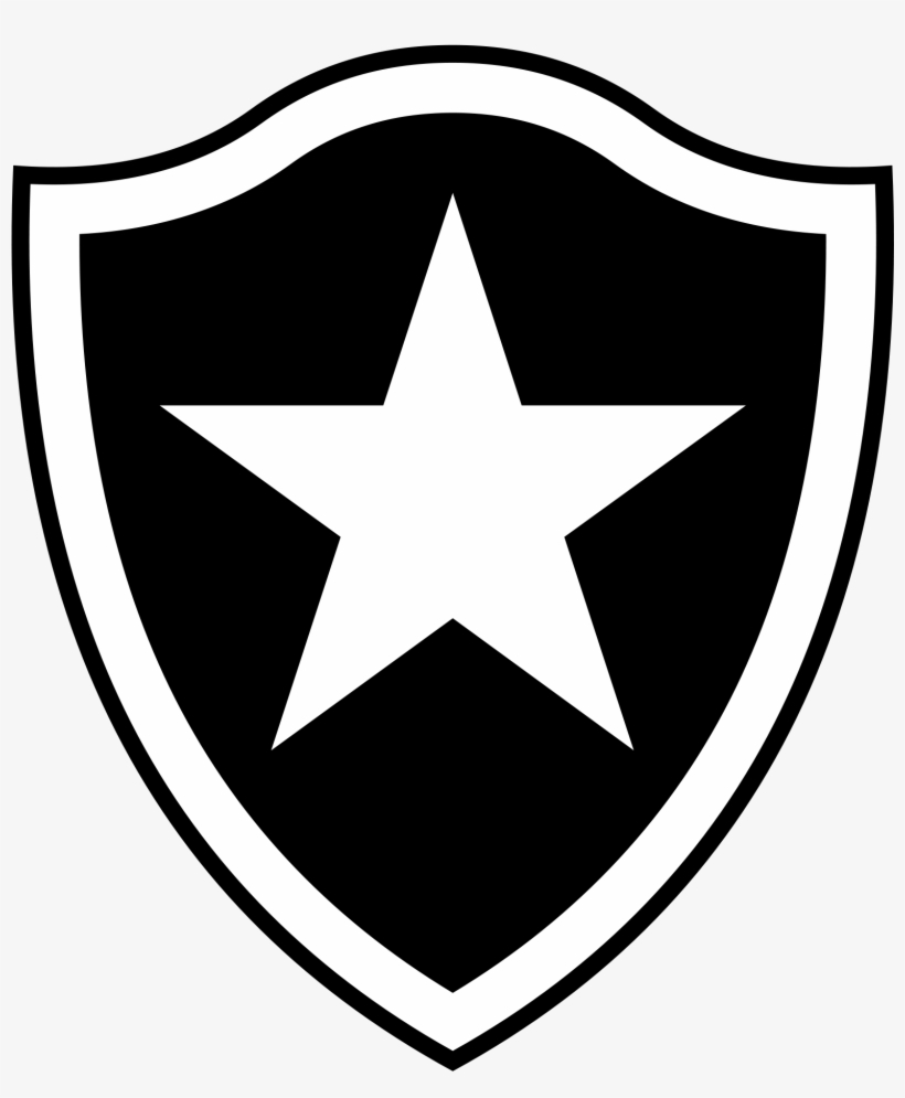 Escudo Do Botafogo - Logo Para Dream League Soccer, transparent png download