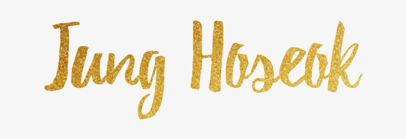 Font Jung Hoseok - Text, transparent png download