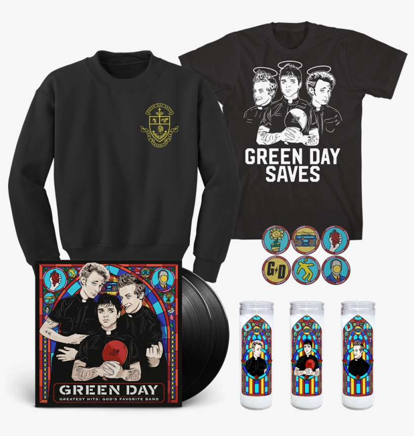 Green Day - Greatest Hits: God's Favorite Band (music, transparent png download