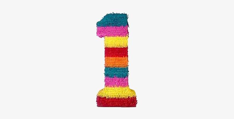 If You Are Sad, And You Don't Want To Be Sad Any More - Number 1 Shaped Pinatas, transparent png download