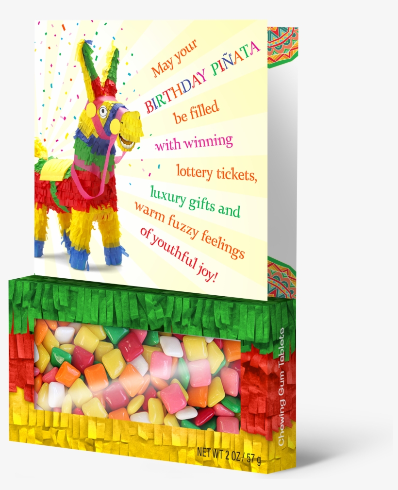 Piñata - Greeting Card, transparent png download