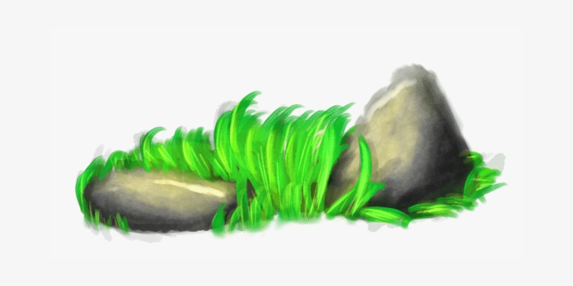 Some Rocks - Grass, transparent png download