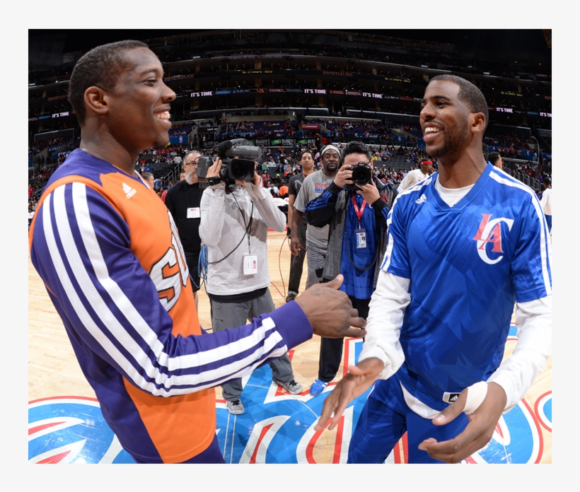 Eric Bledsoe Greets His Old Teammate Chris Paul As - Los Angeles, transparent png download