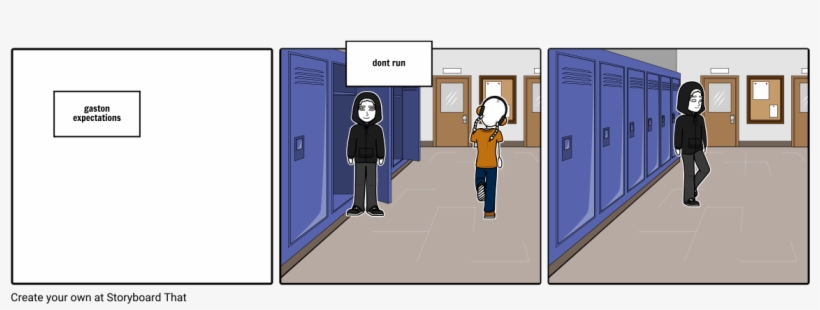 Gaston - Double Dutch Storyboard Template, transparent png download