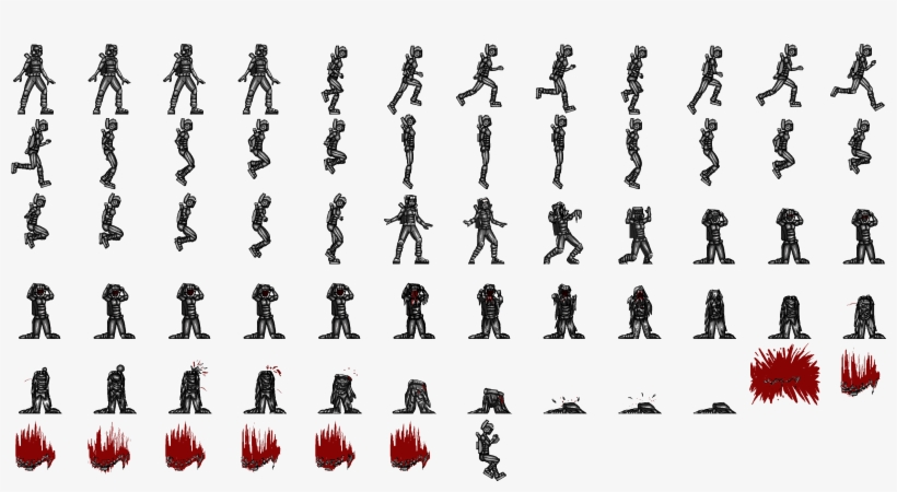 Xira Final Spritesheet - Guitar, transparent png download
