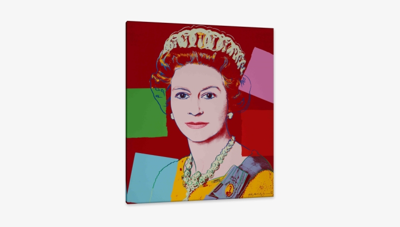 Pop Art Genius Andy Warhol Was Openly Gay In The Era - Andy Warhol Reigning Queens: Queen Elizabeth Ii, transparent png download