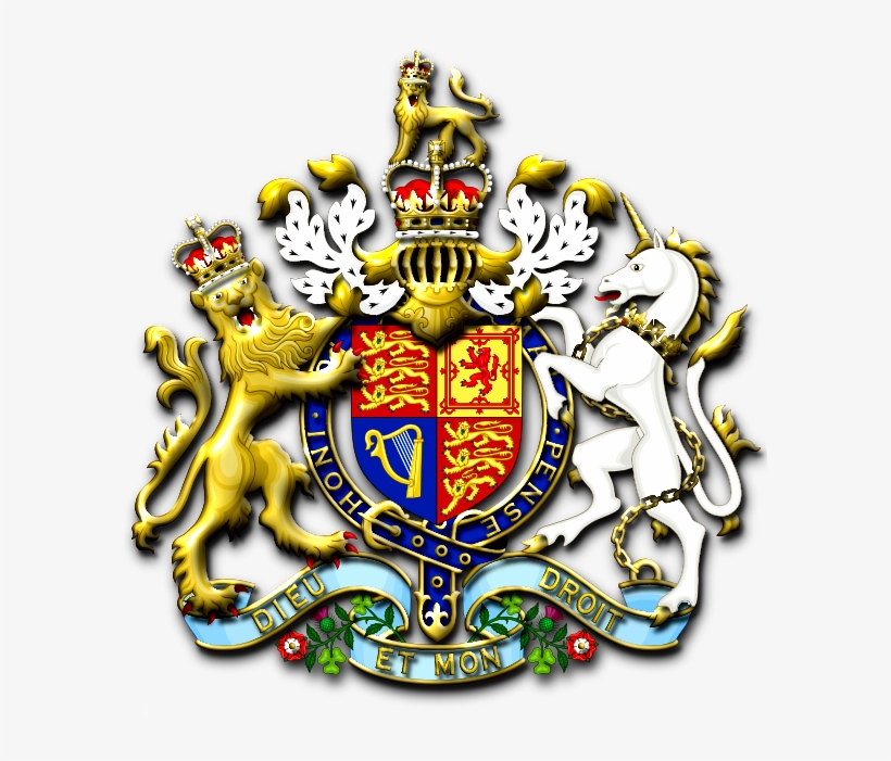 The Coronation Of Queen Elizabeth Ii - Royal Coat Of Arms, transparent png download