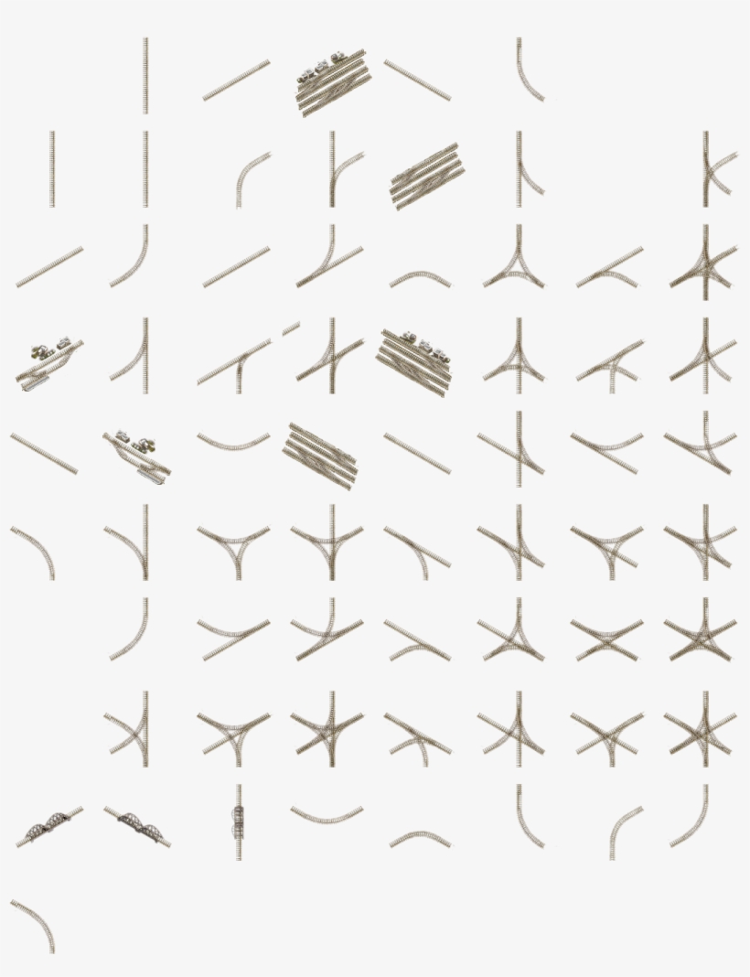 Layerterrainmuddy Layerrails Layerrailsfrozen Layerriversfrozen - Pattern, transparent png download