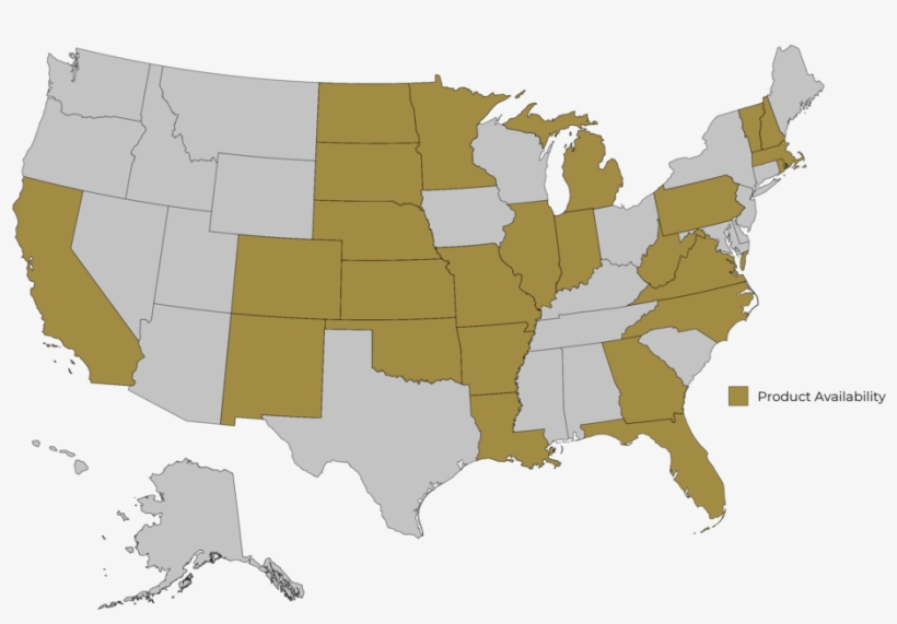 Old Elk Distribution Map, transparent png download