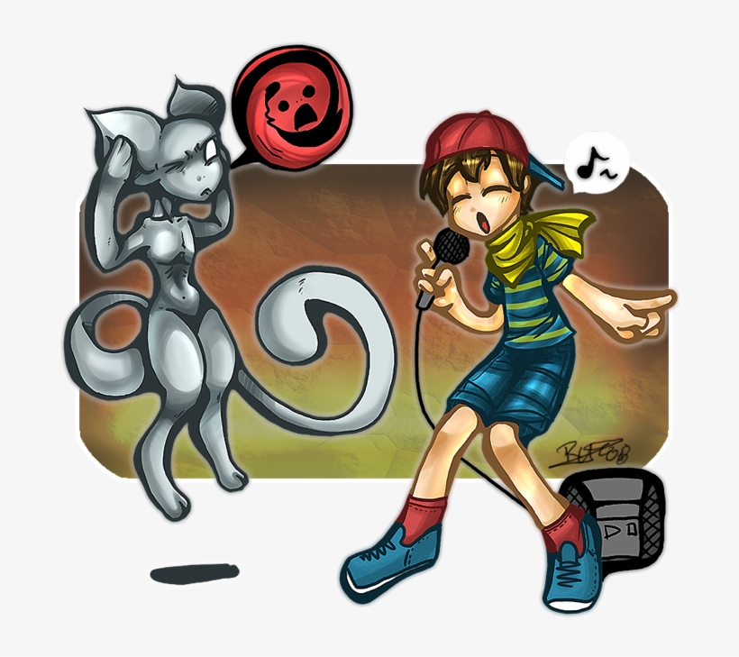 The Form Of Nintens Singing Was Inexplicable - Cartoon, transparent png download