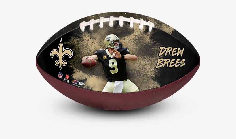 Full Size Hand Stitched Football With Synthetic Leather - American Football, transparent png download