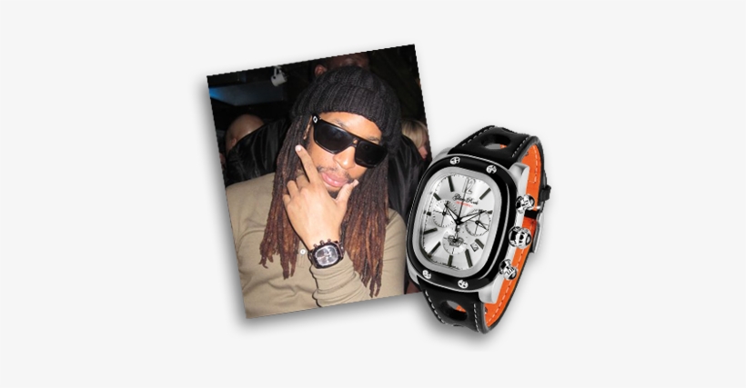 All Celebrities - Glam Rock Unisex Gr70104 Gulfstream Collection Chronograph, transparent png download