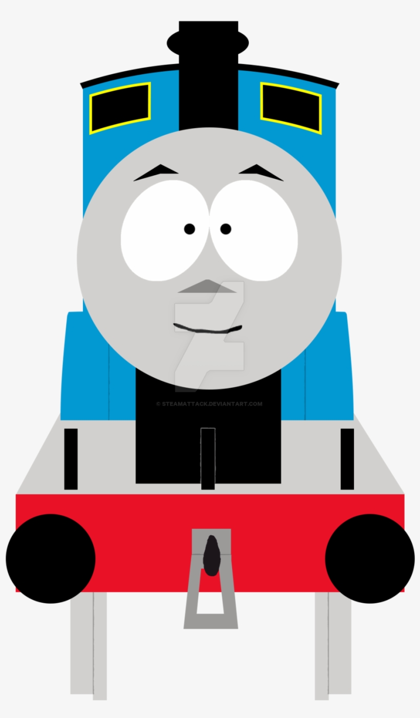 Thomas The Tank Engine, Tugs And Trains Favourites - South Park Thomas The Tank Engine, transparent png download