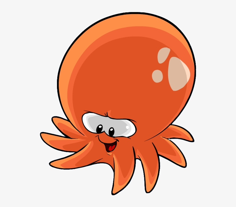 Shockctopus - Club Penguin Octopus Puffle, transparent png download