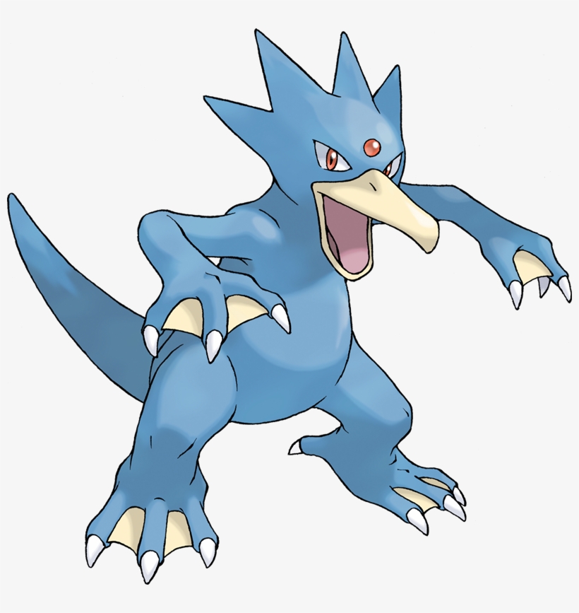 Stats, Moves, Evolution, Locations & Other Forms - Pokemon Golduck, transparent png download