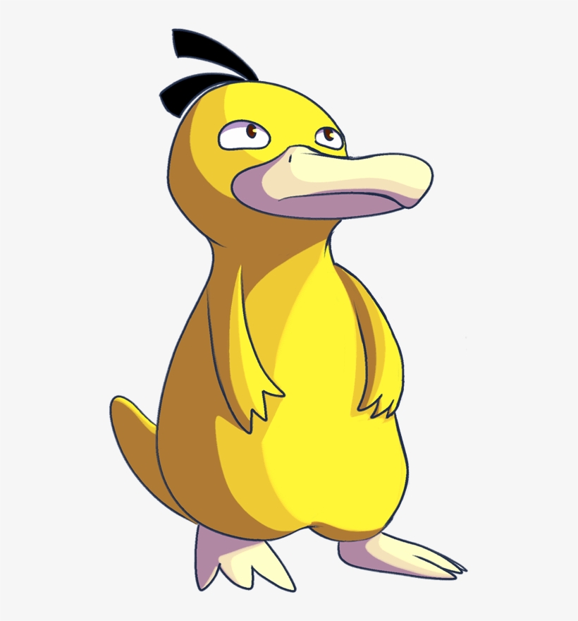 Shiny Psyduck Pokédex - Psyduck Transparent, transparent png download