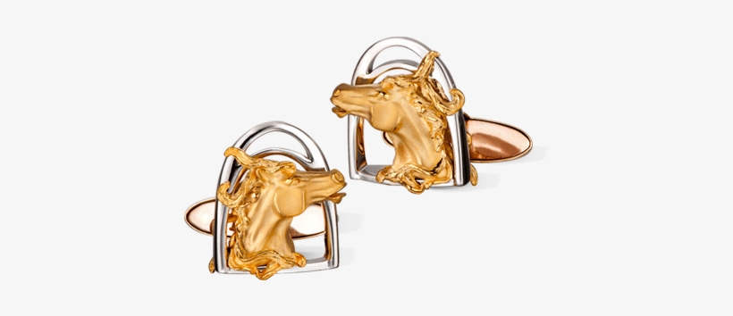 Gemelos Caballo - Cufflink, transparent png download