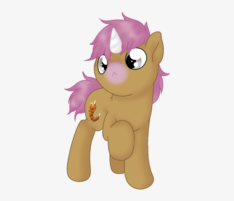 Katze Des Grauens, Pokémon, Ponified, Safe, Solo, Weedle - Cartoon, transparent png download