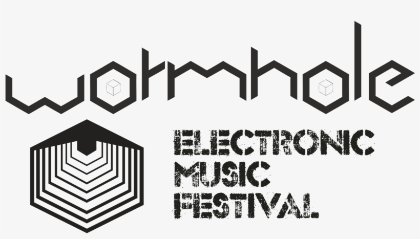 Logo Electronic Music Festival Wormhole - Illustration, transparent png download