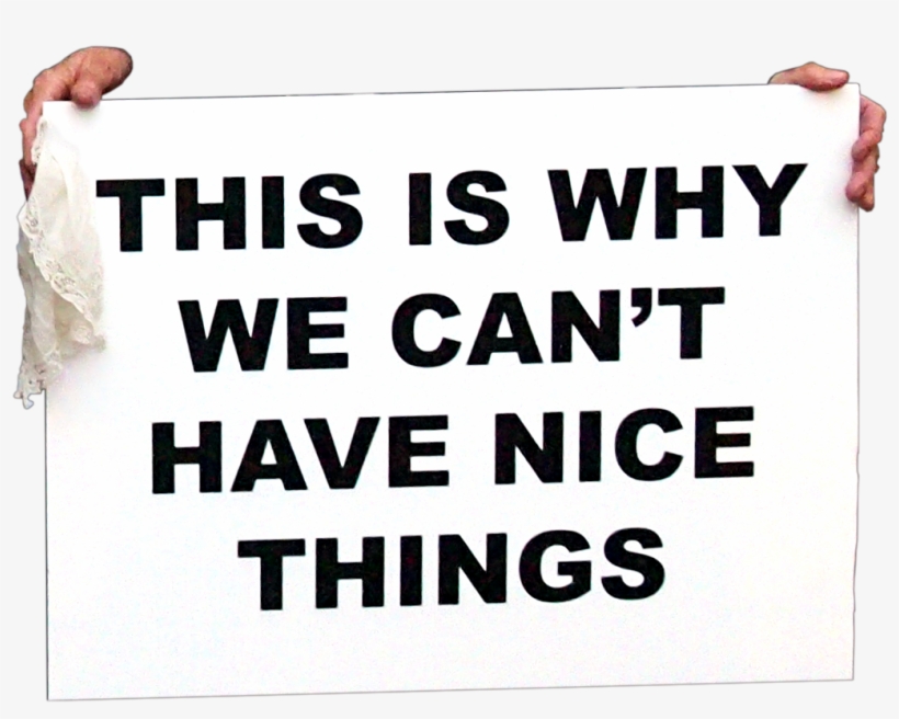 No Nice Things Trans Back - Santiago, transparent png download