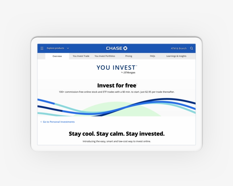 Youinvestpagelarge - Jp Morgan You Invest, transparent png download