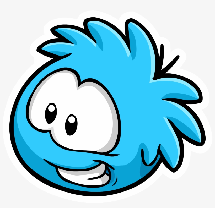 Club Penguin Puffles Blue, transparent png download