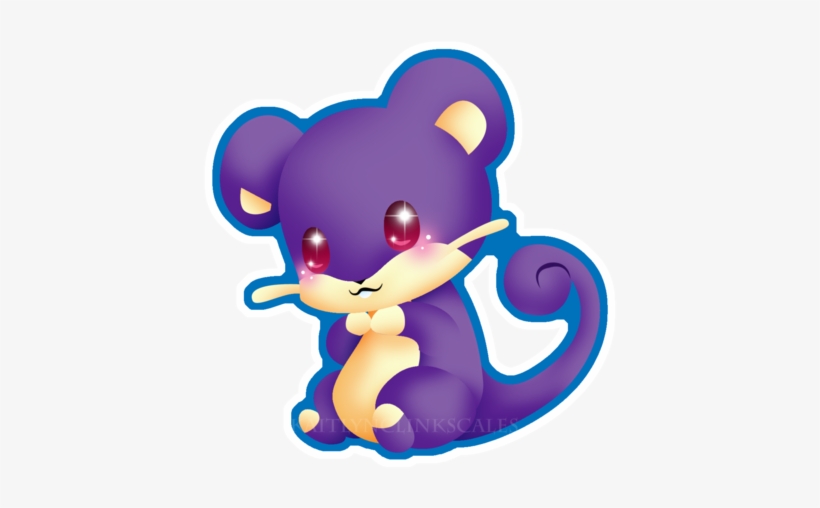 Rattata By Clinkorz - Rattata Chibi, transparent png download