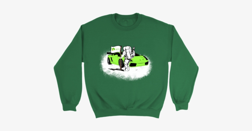 Neo Lambo Moon Man Sweatshirt - Shirt, transparent png download