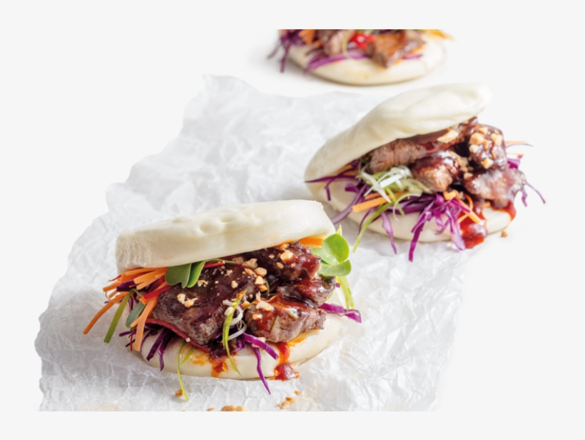 Beef Stir-fry In Bao Buns - Gua Bao Png, transparent png download