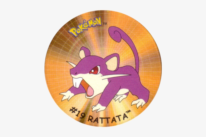 Flippos > Surprise Pokemon 019-rattata - Pokemon: The First Movie - Mewtwo Strikes Back (1998), transparent png download