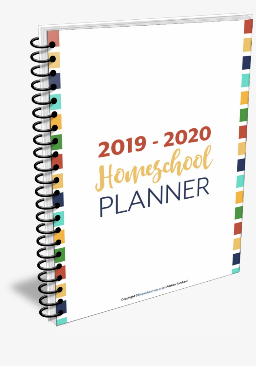 Free Homeschool Planner - Homeschool Planner 2019, transparent png download