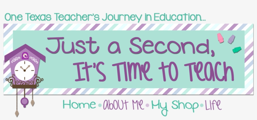 Just A Second, It's Time To Teach - Teacher, transparent png download