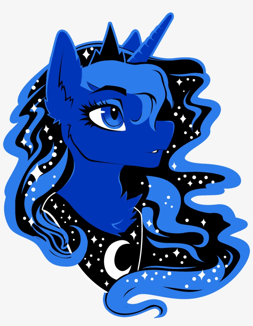 Princess Luna - Illustration, transparent png download