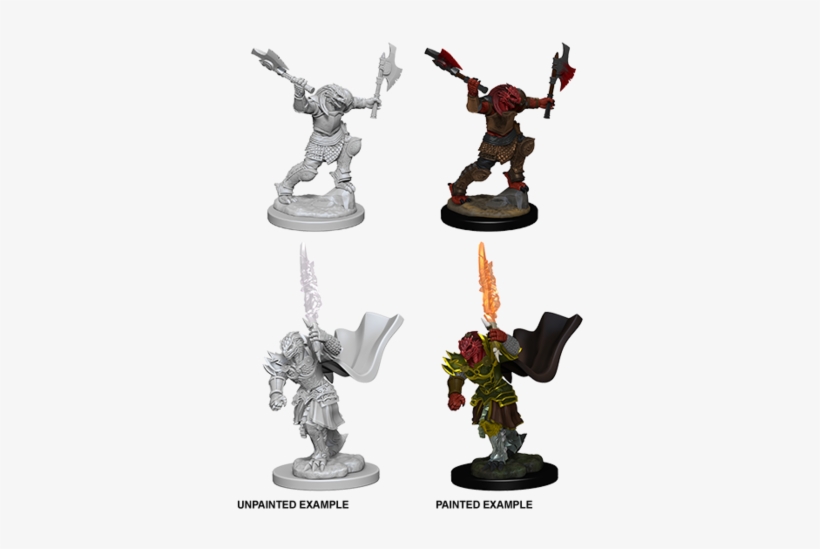 Wzk73199 - Dragonborn Fighter - Nolzur's Marvelous Miniatures Dragonborn Fighter, transparent png download