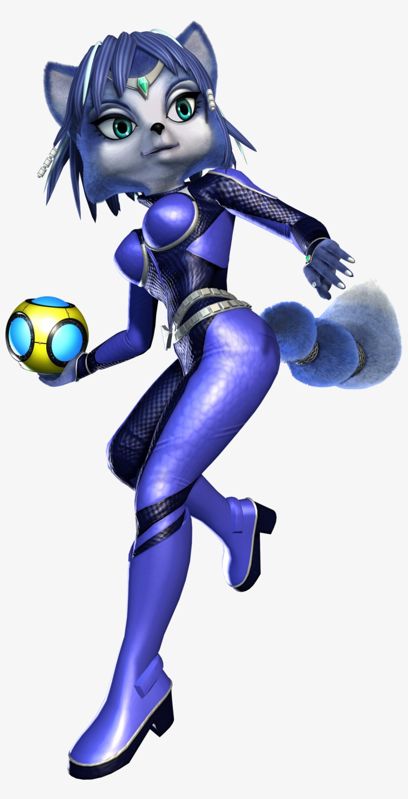 Krystal Artwork - Krystal From Starfox, transparent png download